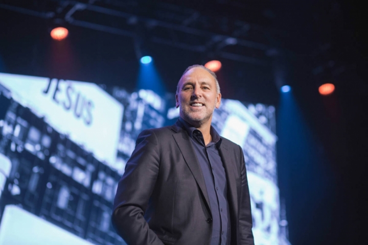 Hillsong教會創會牧師布萊恩.休士頓(Brian Houston)2014年在紐約出席特會。(圖:Hillsong Church)