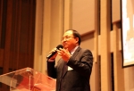 劉彤牧師鼓勵基督徒要在帶著信心仰望神，重新得力。 （圖：來自網絡）