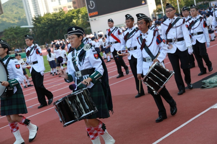 香港基督少年軍軍樂隊。（圖：「香港基督少年軍」網站）