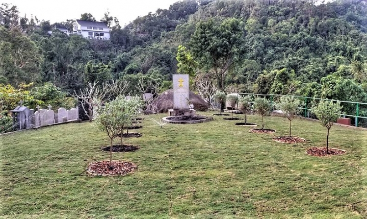 道風山基督教叢林「天使花園」墳場。（圖：道風山天使花園臉書）