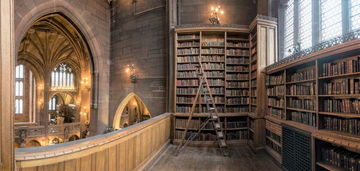 約翰．賴蘭茲圖書館（John Rylands Library）。（圖： John Rylands Library facebook） 