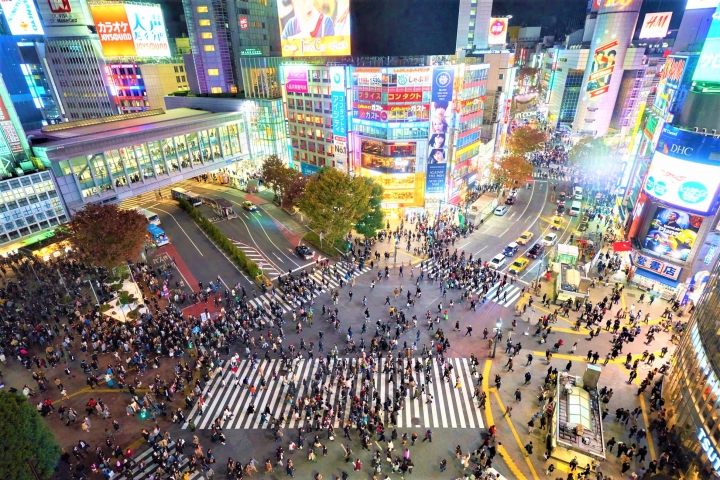 東京澀谷路口。（圖：unsplash） 