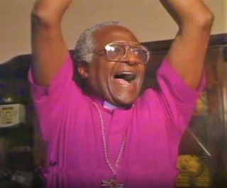 南非圖圖大主教。（圖：YouTube擷圖）