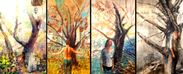 四幅藝術畫透視人生四季。（圖： Biola University） 