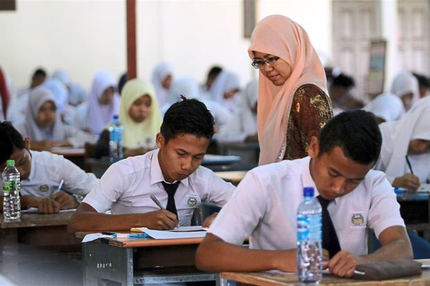 馬來西亞中學生。（圖：網絡圖片） 