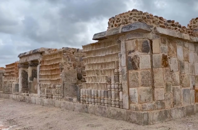 考古學家在墨西哥建築工地發現古瑪雅城市廢墟。（圖：Global News YouTube擷圖）