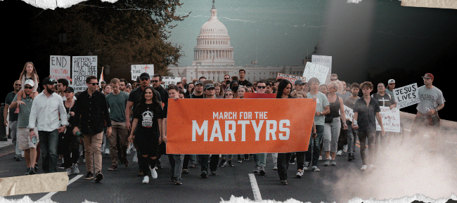 March for the Martyrs為海外基督教殉道者遊行。（圖：官方網站）