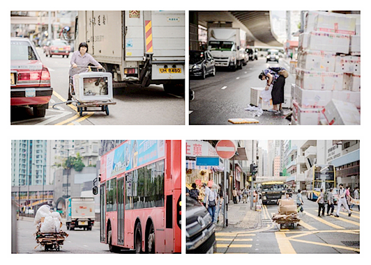 拾荒者致命車禍主要涉及的士及中重型貨車。（圖：主辦單位提供）