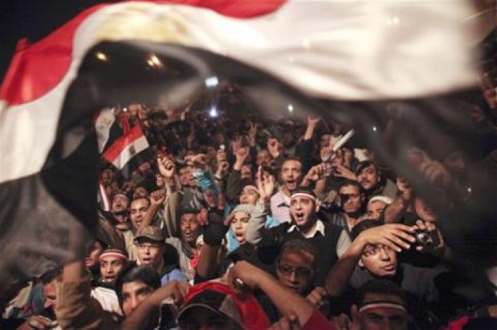 EgyptCelebratesMubarakResignation.