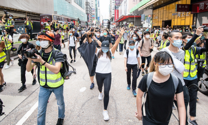 反港版《國安法》激起千人浪 教界指失宗教自由 學生憂國民教育重來 