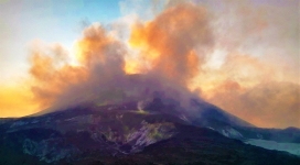 印尼首府6.2級地震引爆火山 教會運送帳篷賑災  